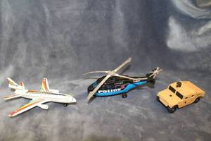 lot 186 image: Three Matchbox Vehicles Before Mattel Bought Them Out, Including Army Hummer