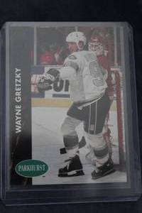 lot 155 image: Rare 1991 Parkhurst Hockey Trading Card The Great Wayne Gretzky Number 73