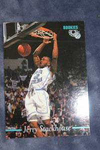 lot 158 image: Rare 1995 Classics Jerry Stackhouse Rookie Trading Card Number 3