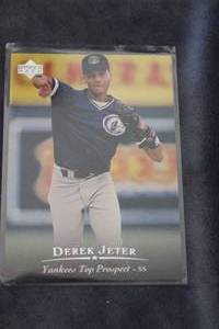 lot 171 image: RARE 1994 Upper Deck Top Prospects Derek Jeter Number 1