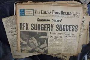 lot 196 image: Lot of Vintage Newspapers Mostly from 1969