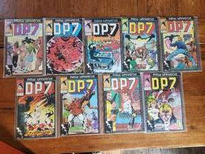 lot 114 image: Marvel Comics - New Universe D.P.7 - #1-9