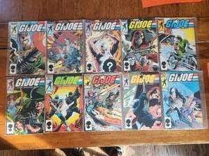 lot 104 image: Marvel Comics - G.I. Joe - #40-49