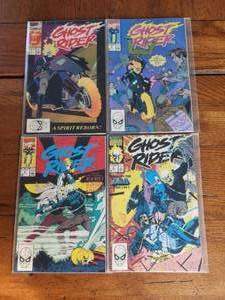 lot 99 image: Marvel Comics - Ghost Rider - #1-3, 5
