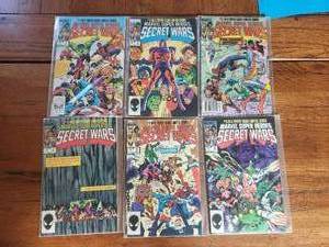 lot 74 image: Marvel Comics - Marvel Super Heroes Secret Wars - #1-6