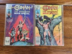 lot 69 image: Marvel Comics - Conan - The Barbarian Movie Special - #1-2