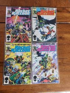 lot 59 image: Marvel Comics - Rocket Raccoon - #1-4 Limited Series