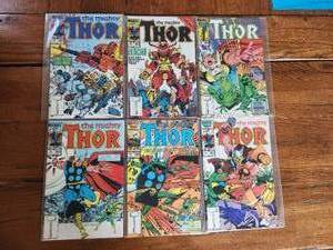 lot 39 image: Marvel Comics - The Mighty Thor - #362-367