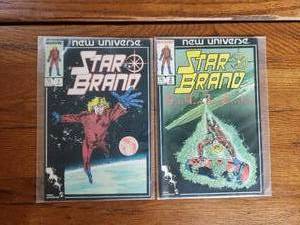 lot 34 image: Marvel Comics - Star Brand - #1-2