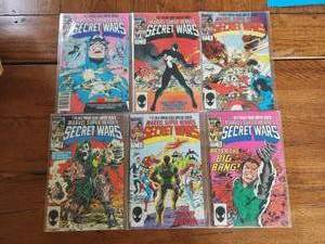 lot 24 image: Marvel Comics - Marvel Super Heroes Secret Wars - #7-12