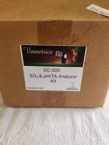 lot 20 image: Vinmetrica - SC-300 SO2 & phta analyzer kit - for wine making