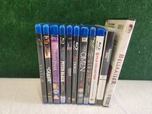 lot 22 image: Get ready for Halloween - selection of scary movies - Blueray, DVD