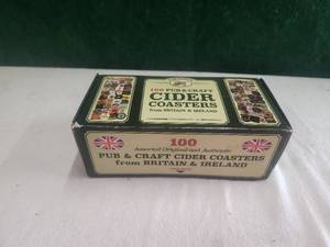 lot 147 image: 100 pub & craft coasters