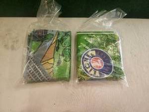 lot 148 image: Lionel train plastic playmat - qty. 2