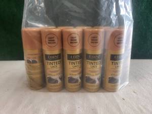 lot 155 image: Ebin New York tinted lace aersol spray for wigs - light warm brown - qty. 10