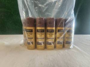 lot 179 image: Ebin New York tinted lace aersol spray for wigs - darkest brown - qty. 8