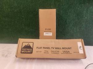 lot 196 image: Projector ceiling mount and Wall TV mount