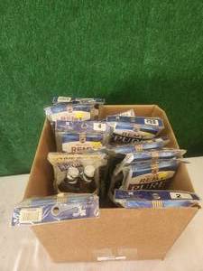 lot 204 image: Box of various human hair wigs