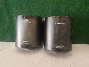 lot 214 image: Marathon commercial paper towel dispensers - qty. 2