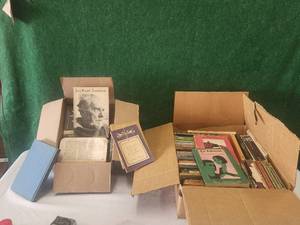 lot 215 image: Selection of vintage books
