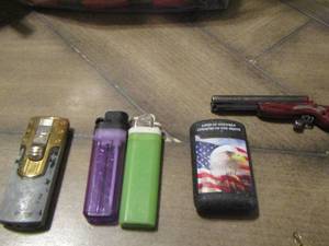 lot 363 image: lighter lot- shot gun- eagle - zippo- 2 regular lighters