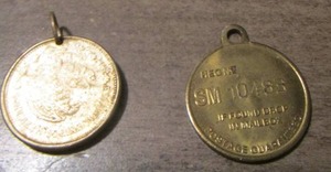 lot 364 image: MEDALLIONS  QTY 2