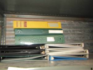 lot 65 image: various size binders