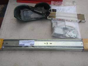 lot 154 image: shelving brackets - welding goggles plus