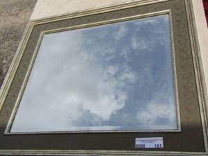 lot 161 image: wall mirror size unknown