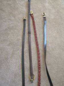 lot 226 image: 4 womens belts, large and x large