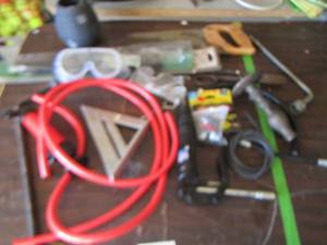 lot 263 image: levels - air hoses- cutters plus