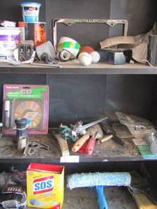 lot 320 image: misc. garage items see pics below
