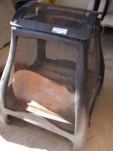 lot 301 image: outdoor heavy duty fire pit wood burning stove