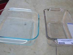 lot 354 image: casserole dishes qty 2