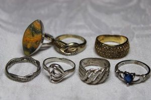 lot 51 image: Sterling Silver - 7 times the money see photos with markings.