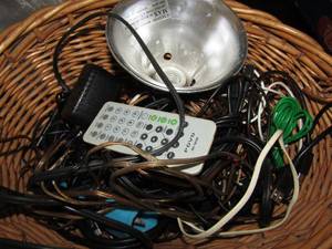 lot 320 image: Assorted electrical cords and more as shown