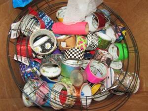 lot 329 image: Assorted custom design rolls of Duct tape