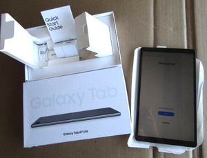 lot 339 image: Galaxy Tab A7 lite in original box in working condition ready for set up