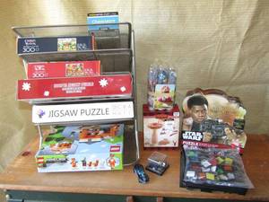 lot 349 image: Assorted puzzles and games as shown