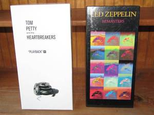 lot 358 image: CD sets, Led Zeppelin remastered collection and Tom Petty and the Heart breakers collection, Both complete sets
