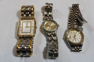 lot 194 image: Jewelry watches - 3 total please preview
