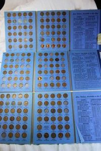 lot 215 image: Lincoln Penny book collection starting at 1941, see photos