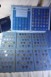 lot 214 image: Jefferson Nickel book collection, starting as early as 1913, see photos