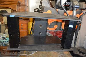 lot 148 image: Black TV entertainment stand
