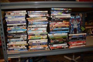 lot 163 image: DVDs as shown