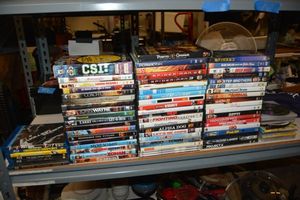 lot 166 image: DVDs as shown