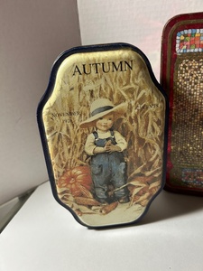 lot 65 image: 3 vintage tins