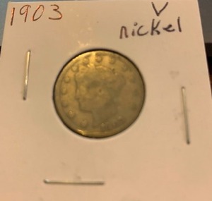 lot 56 image: 1903 Liberty Nickel, Beautiful condition