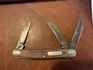 lot 170 image: Vintage Old Timer 3 Blade pocket knife