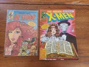 lot 3 image: Selection of 2 German released comics - Marvel SpiderMan and X-Men